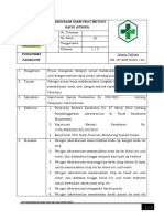 8.1.1.1 Sop Pemeriksaan Asam Urat Metode Rapid (Strips)