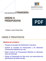 Dirección Financiera-Unidad 4-Presupuestos