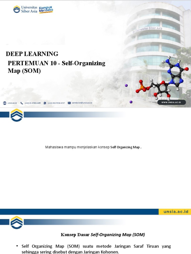 Konsep Self-Organizing Map dalam Deep Learning | PDF