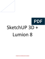 SketchUp 3D + Lumion