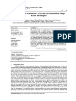 A Review of Probabilistic Map Based Techniques