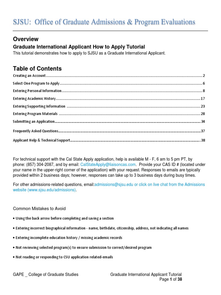 Spring summer 2021 cal state apply graduate international tutorial