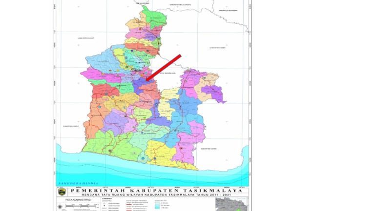 Peta Kab TSM | PDF