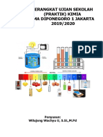 Perangkat Ujian Sekolah (Praktik) Kimia 2019.2020