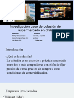 Investigación Caso de Colusión de Supermercado en Chile 2