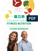 Foundations of Fitness Nutrition Course Workbook