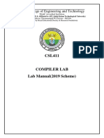 CSL 411 Compiler