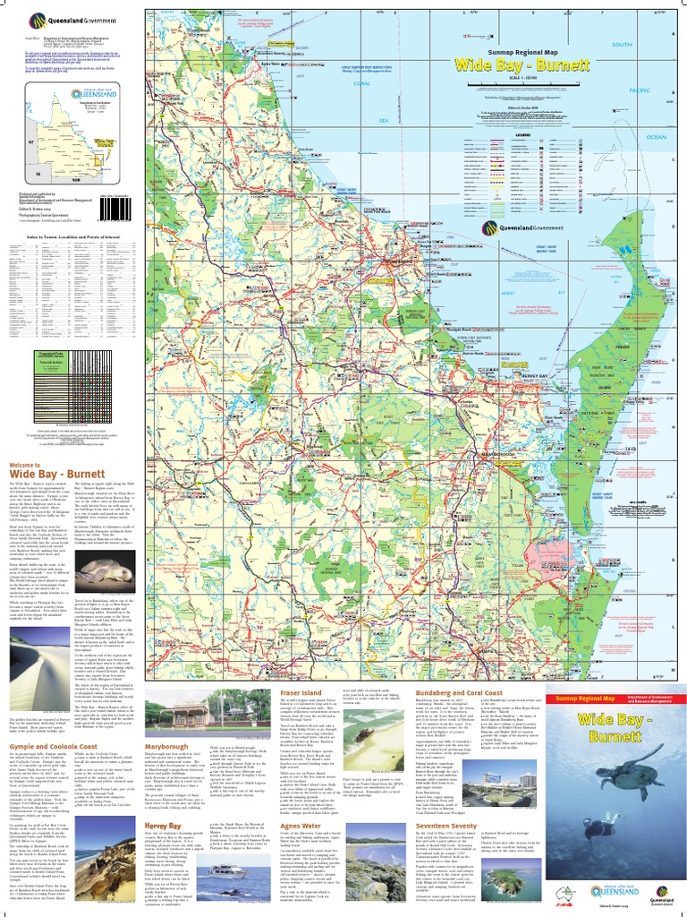 Regional Map Wide Bay Ed 8 Front 2009 PDF