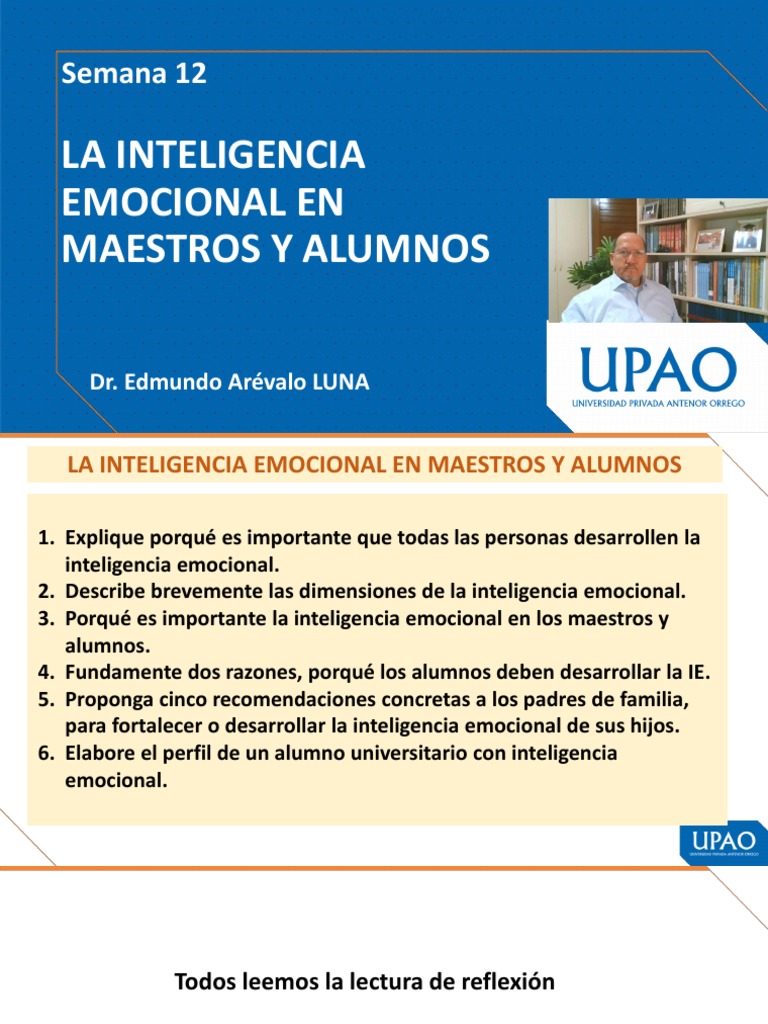 INTELIGENCIA EMOCIONAL PDF Inteligencia emocional Las emociones
