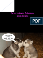 Se Os Animais Falassem