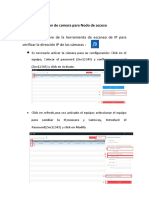 Camera Configuration Documentation - Nodo de Acceso