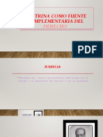 Doctrina Como Fuente Complementaria Del Derecho (Autoguardado)