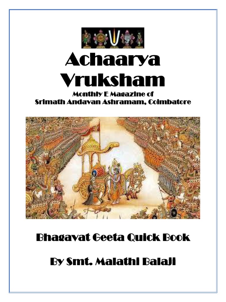 Bhagavat Geeta Quick Book PDF