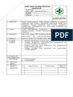 Sop Survey PHBS Tatanan Institusi Kesehatan