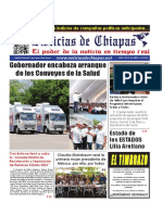 Periódico Noticias de Chiapas, Edición Virtual Martes 20 de Junio de 2023