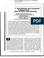 School Attachment and Academic Engagement The Role of Race and Ethnicity