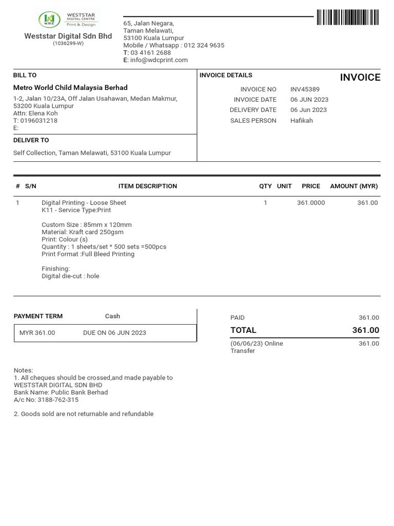 INV45389 | PDF
