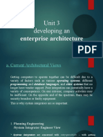 UNIT 3 Developing An Enterprise Architecture
