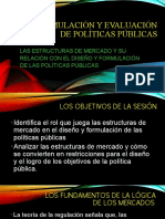 Formulación Y Evaluación de Políticas Públicas