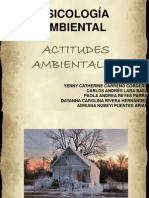 Actitudes Ambientales. 2