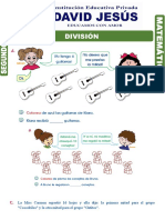 División para Niños para Segundo Grado de Primaria