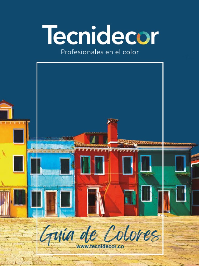 Guía de Colores para Pinturas Tecnidecor | PDF | Pintar | Color