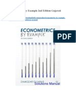 Econometrics by Example 2nd Edition Gujarati Solutions Manual