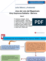 Esquema Fundamentos Del Magistrado Eloy