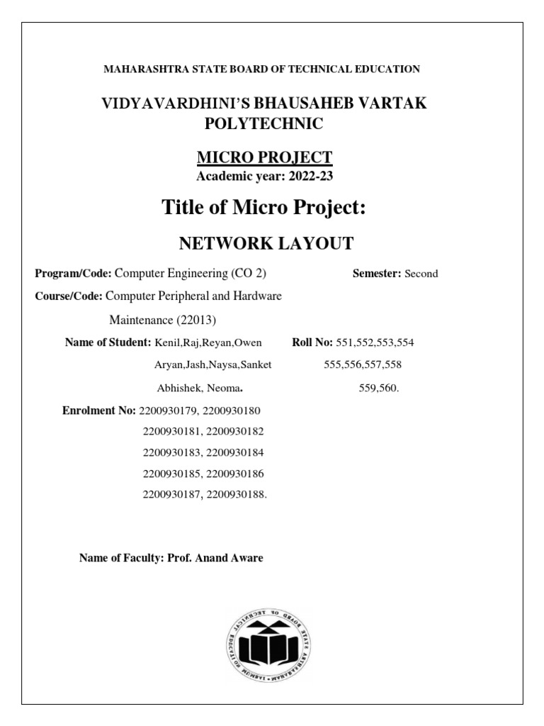 CPH Microproject super final_organized_removed (1) | PDF | Network ...