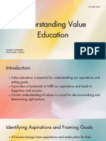 Understanding Value Education