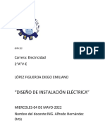 Diseño de Instalacion Electrica