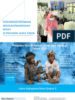 Presentasi UNICEF - Pelaksanaan Sekolah Madrasah Sehat Di Jawa Timur.29Aug
