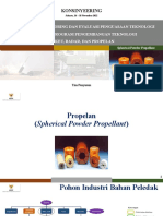 Spherical Powder Propellant - Konsinyeering Litbangyasa