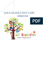 The Daycare Business Plan