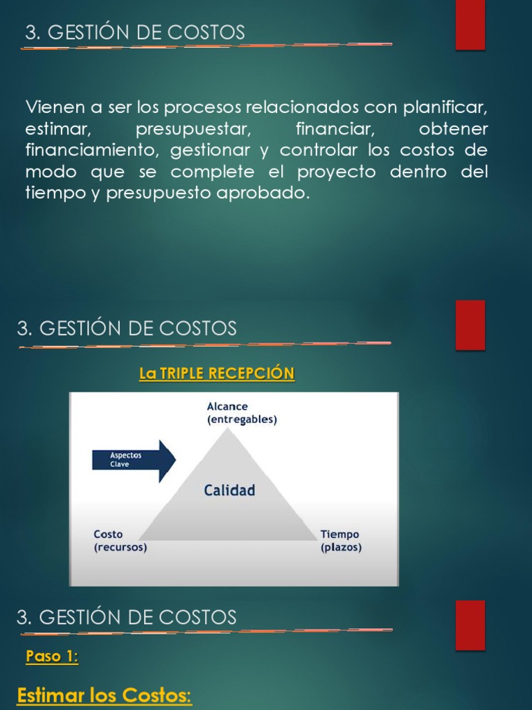 Gestion de Costos 2023 | PDF | Presupuesto | Economias