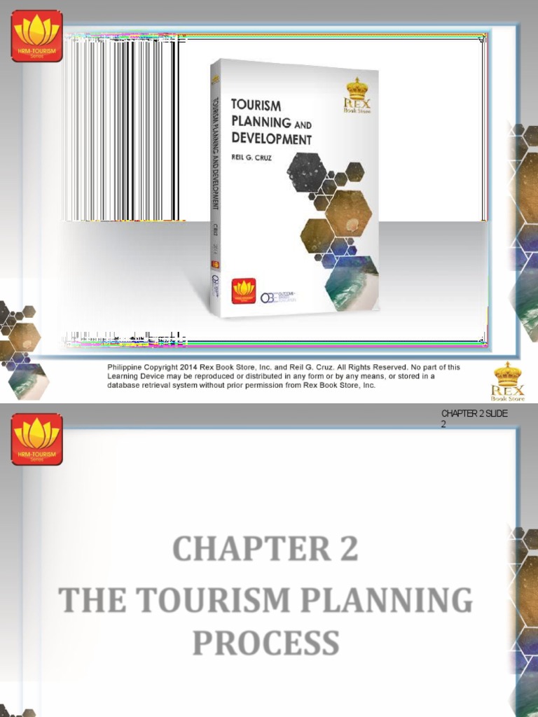C2 Tourism Planning Process Final PDF Tourism Infrastructure