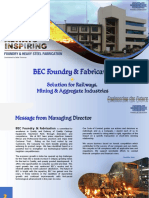 BEC Foundry & Fabrication Dossier
