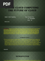 Mobile Cloud Computing Presentation