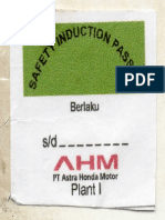 Stiker AHM001