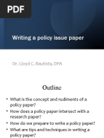 Writing A Policy Paper - PNP - June 14, 2023pptx