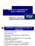 Modulo 14 Aula 3 e 4 Valores e Competencia para Lideranca