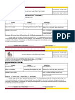 Scholarship Validation Form