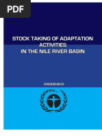 Climate Change Adaptation Stocktaking Nile Basin