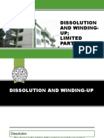 AEC 212 Partnership - Part3 - Dissolution and Winding-Up Limited Partnership