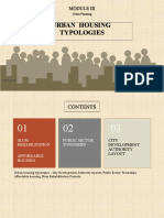 Lec 14 - Urban Housing Typologies I