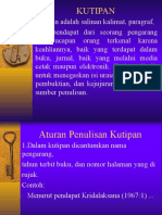 Materi Kutipan Usm