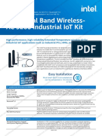 630317-001 - Intel Wireless DB AC9260 Industrial IoT Kit - Product Brief