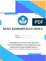 Buku Kendali Kedisiplinan