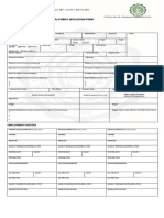 PODO - HR Form No. 02 - Employment Application Form