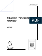 Vibration Transducer Interface Manual 128132 Rev C